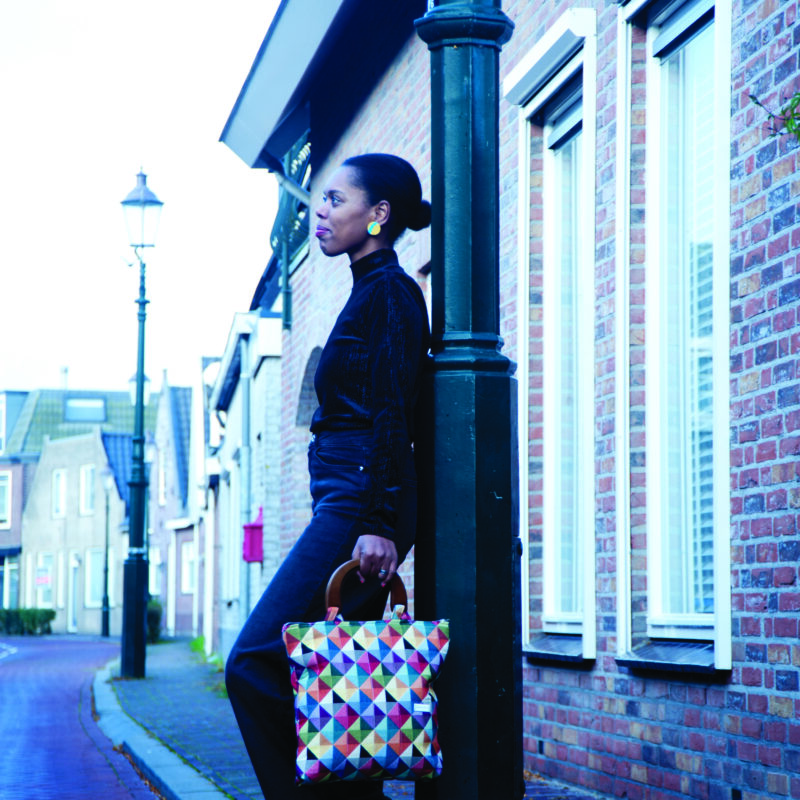 Handgemaakte tas Handtas GeoChic Classic