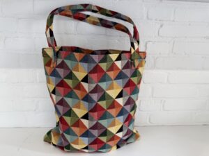 Handgemaakte tote bag