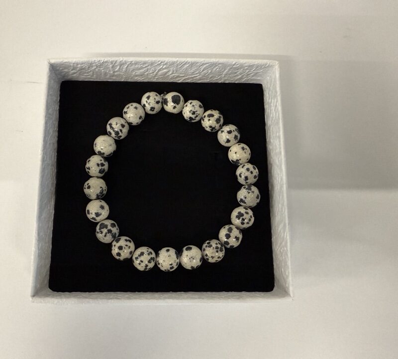 Handgemaakte armband edelsteen  | dalmatier