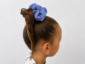 Scrunchis paarse kleur/S