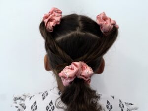 Kinderen Scrunchies roze M