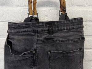 jeans Handtas Afmeting: 33cm bij 28 cm