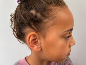 Kinderen Scrunchies blauw /S