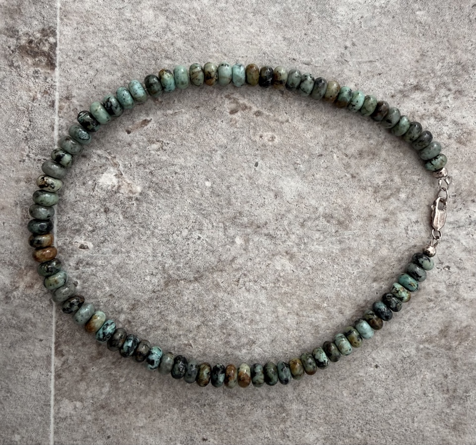 Handgemaakte Ketting edelsteen - Afbeelding 2