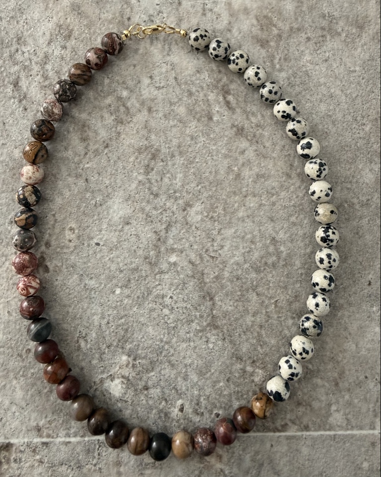 Handgemaakte Ketting edelsteen - Afbeelding 2